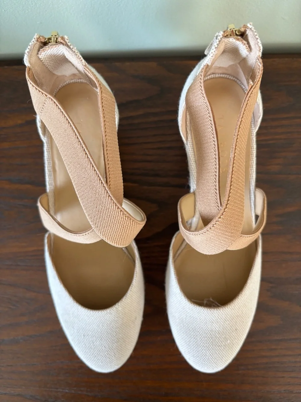 Talbots Lyndsay Espadrille Wedge Sandals